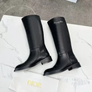Dior Women D-Town Boot Black Supple Calfskin