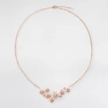 Dior Women Étoile des Vents Necklace Pink Gold and Diamonds JRDV94129