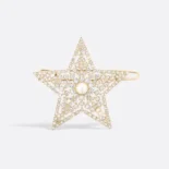 Dior Women Nuit Étoilée Barrette Pale Gold-Finish Metal V1789WOMCY