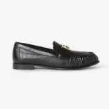 Fendi Women Baguette Black Nappa Leather Loafers 8D8756NBAF0QA1
