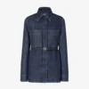 Fendi Women Dark Blue Denim Go-To Jacket FLF677AW82F1UKI