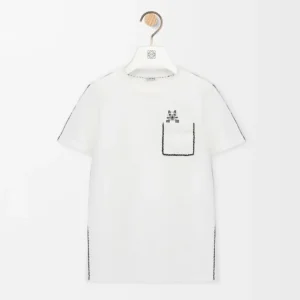 Loewe Men Regular Fit T-Shirt in Cotton-White S359AJ2X03