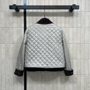 Loewe Men Short Jacket in Technical Fabric-Grey S359Y02XFH