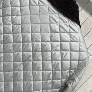 Loewe Men Short Jacket in Technical Fabric-Grey S359Y02XFH