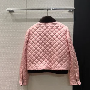 Loewe Men Short Jacket in Technical Fabric-Light Pink S359Y02XFH