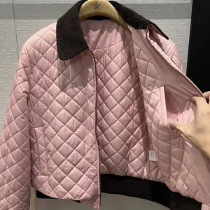 Loewe Men Short Jacket in Technical Fabric-Light Pink S359Y02XFH