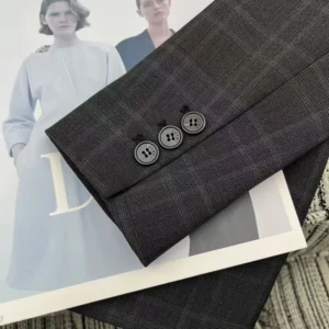 Loewe Women Draped Jacket in Wool S359Y03XAB
