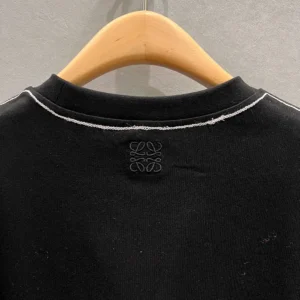 Loewe Women Regular Fit T-Shirt in Cotton-Black S359AJ2X03