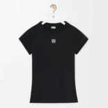 Loewe Women Small Fit T-Shirt in Cotton Blend-Black S359Y22XA7