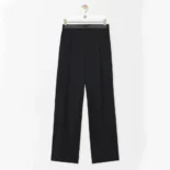 Loewe Women Trousers in Wool-Black S359Y04XI2