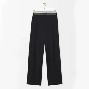 Loewe Women Trousers in Wool-Black S359Y04XI2