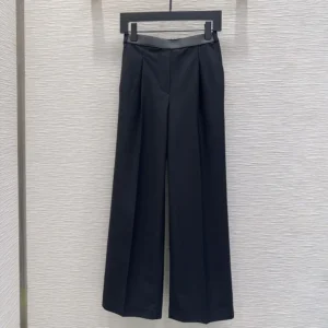 Loewe Women Trousers in Wool-Black S359Y04XI2