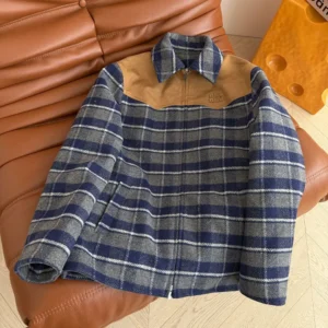 Miu Miu Women Checked Blouson Jacket ML139518JJF0GBN