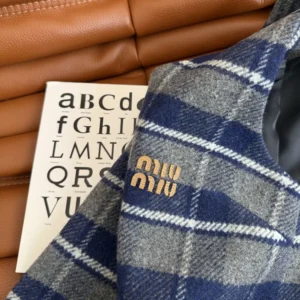 Miu Miu Women Checked Mini-Dress MF61551806F0GBN