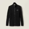 Miu Miu Women Wool And Cashmere Cardigan MMF01K17JAF0308