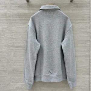Miu Miu Women Zippered Cotton Fleece Jacket MJLA0418S8