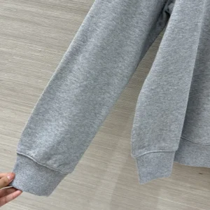 Miu Miu Women Zippered Cotton Fleece Jacket MJLA0418S8