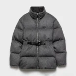 Prada Men Loden Down Jacket-Grey 29L131C2OF0480