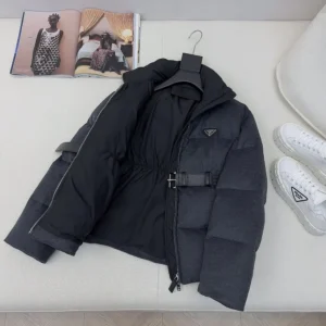Prada Men Loden Down Jacket-Grey 29L131C2OF0480