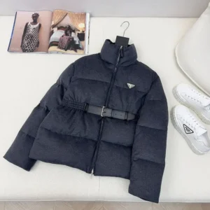 Prada Men Loden Down Jacket-Grey 29L131C2OF0480