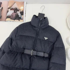 Prada Men Loden Down Jacket-Grey 29L131C2OF0480