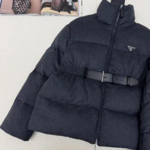 Prada Men Loden Down Jacket-Grey 29L131C2OF0480