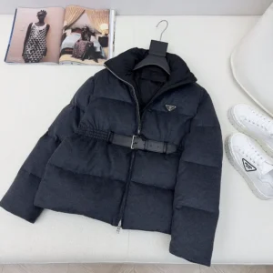 Prada Men Loden Down Jacket-Grey 29L131C2OF0480