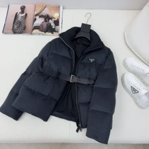 Prada Men Loden Down Jacket-Grey 29L131C2OF0480