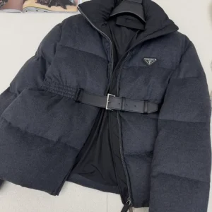 Prada Men Loden Down Jacket-Grey 29L131C2OF0480