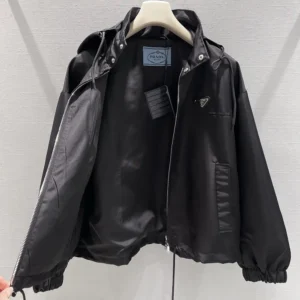 Prada Men Re-Nylon Blouson Jacket-Black 2923511WQ8