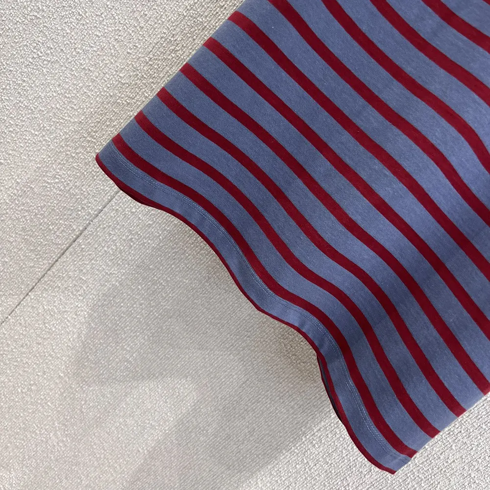 Prada Men Oversized Striped Jersey T-Shirt 3575B18V8F04Y5 8 Prada Women Oversized Striped Jersey T-Shirt 3575B18V8F04Y5
