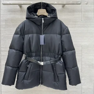 Prada Women Re-Nylon Hooded Down Jacket 29X2141WQ8