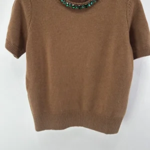 Prada Women Wool And Cashmere Crew-Neck Sweater P24V2B18M6
