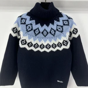 Prada Women Wool And Cashmere Sweater P2657418VZF067K