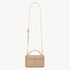 Saint Laurent YSL Women Gaby Vanity Bag In Lambskin-Beige 12 Saint Laurent YSL Women Gaby Vanity Bag In Lambskin-Beige