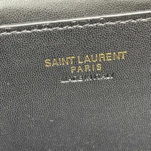 Saint Laurent YSL Women Gaby Vanity Bag In Lambskin-Beige