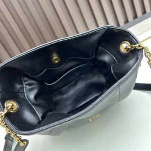 Saint Laurent YSL Women Jamie Mini Shoulder Pouch in Lambskin-Black 859174AAB321000
