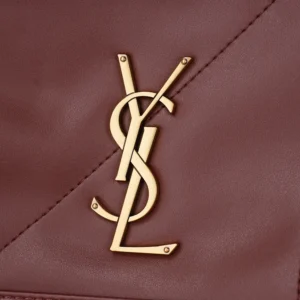 Saint Laurent YSL Women Jamie Shopping In Lambskin-Red 809824A