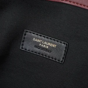 Saint Laurent YSL Women Jamie Shopping In Lambskin-Red 809824A