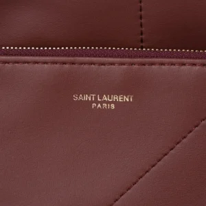 Saint Laurent YSL Women Jamie Shopping In Lambskin-Red 809824A