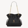 Saint Laurent YSL Women Jamie Shopping Small in Lambskin-Black 833948AAB321000