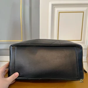 Saint Laurent YSL Women Jamie Shopping Small in Lambskin-Black 833948AAB321000