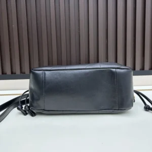 Saint Laurent YSL Women Jamie Shoulder Pouch in Lambskin-Black