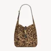 Saint Laurent YSL Women Le 5 À 7 Supple Small In Pony Hair Leather