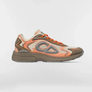 Dior Unisex B30 Countdown Tech Sneaker Beige Semi-Transparent N3O Nylon 3SN342ABF