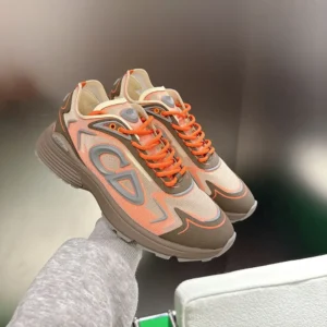 Dior Unisex B30 Countdown Tech Sneaker Beige Semi-Transparent N3O Nylon 3SN342ABF