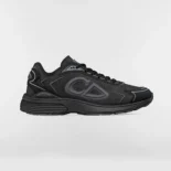 Dior Unisex B30 Countdown Tech Sneaker Black Semi-Transparent N3O Nylon 3SN342ABF