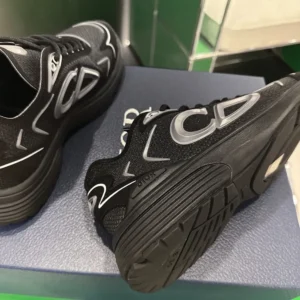 Dior Unisex B30 Countdown Tech Sneaker Black Semi-Transparent N3O Nylon 3SN342ABF
