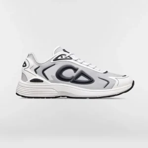 Dior Unisex B30 Countdown Tech Sneaker White Semi-Transparent N3O Nylon 3SN342ABFH014