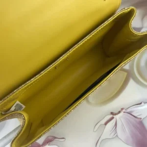 Dolce Gabbana D&G Women DG Girls Phone Bag in Nappa Mordore Leather